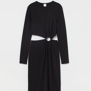 H&M cut out dress